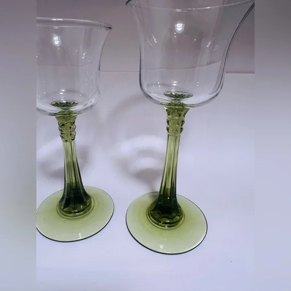 Partylite Radiant Glow Stemmed Votive Tealight Candleholder Set of 2 - Picture 7 of 7